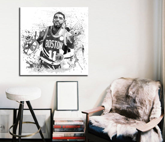 Kyrie Irving basketball sports wall art