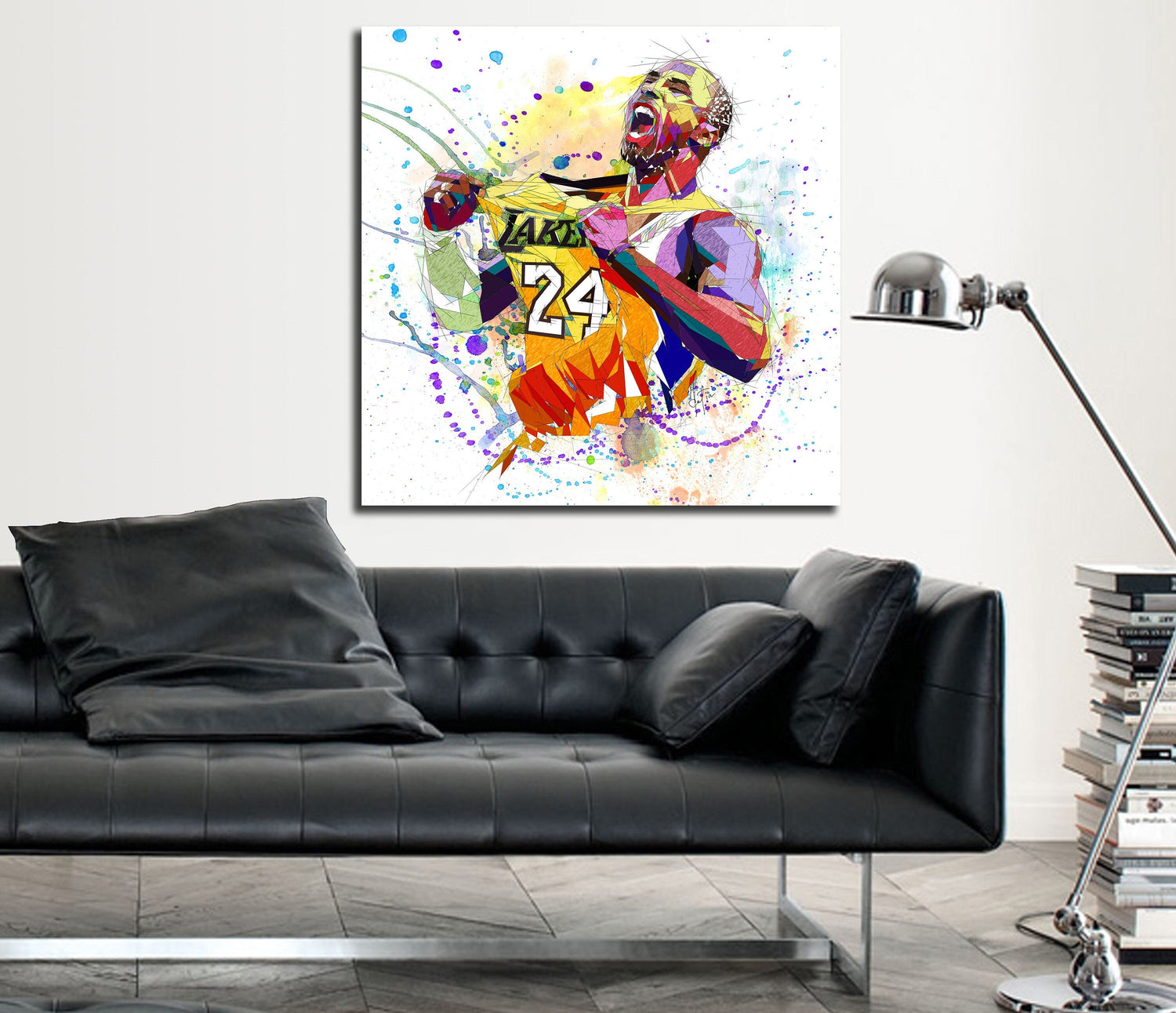 kobe bryant canvas poster