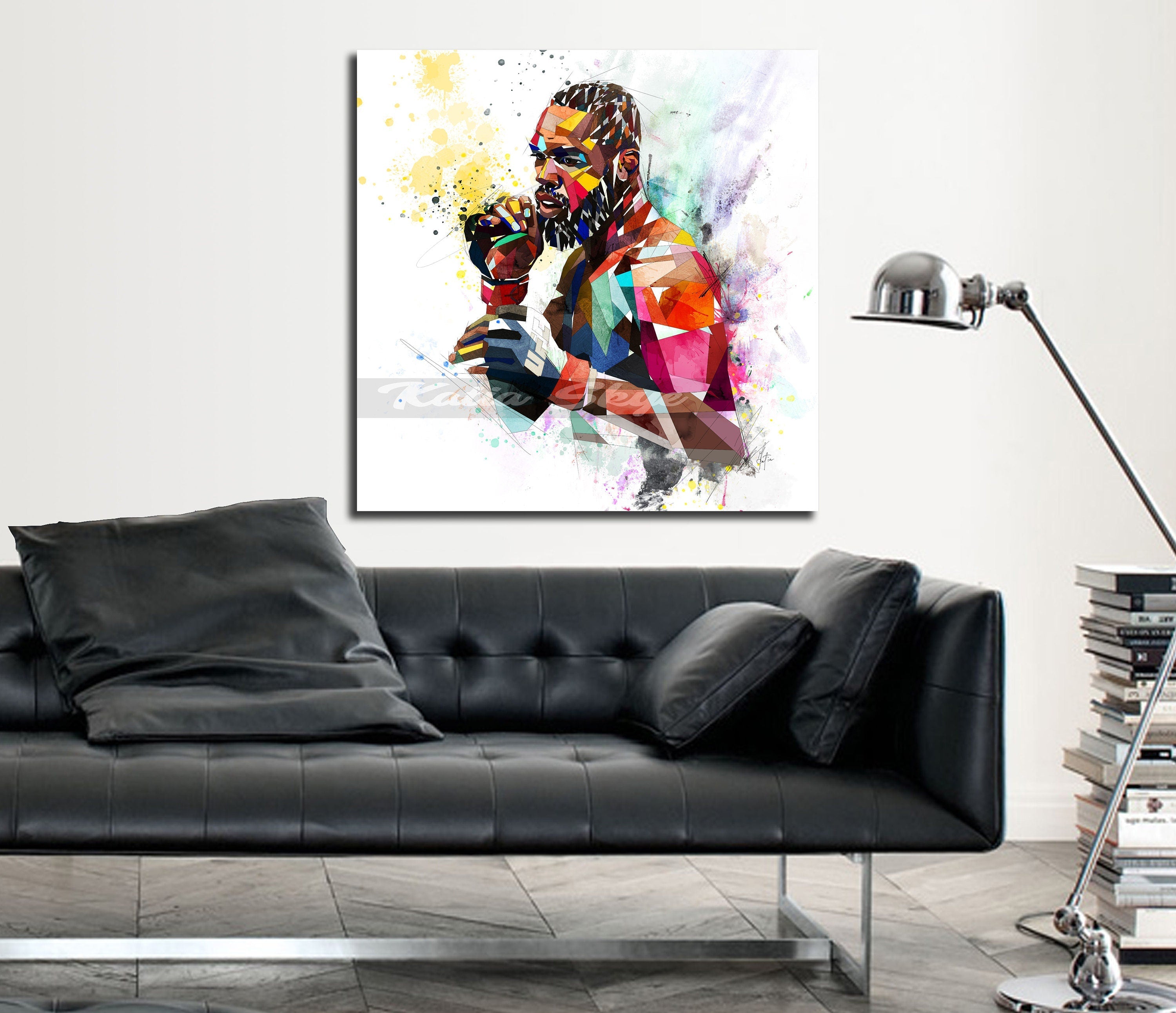 MMA Canvas Wall Art