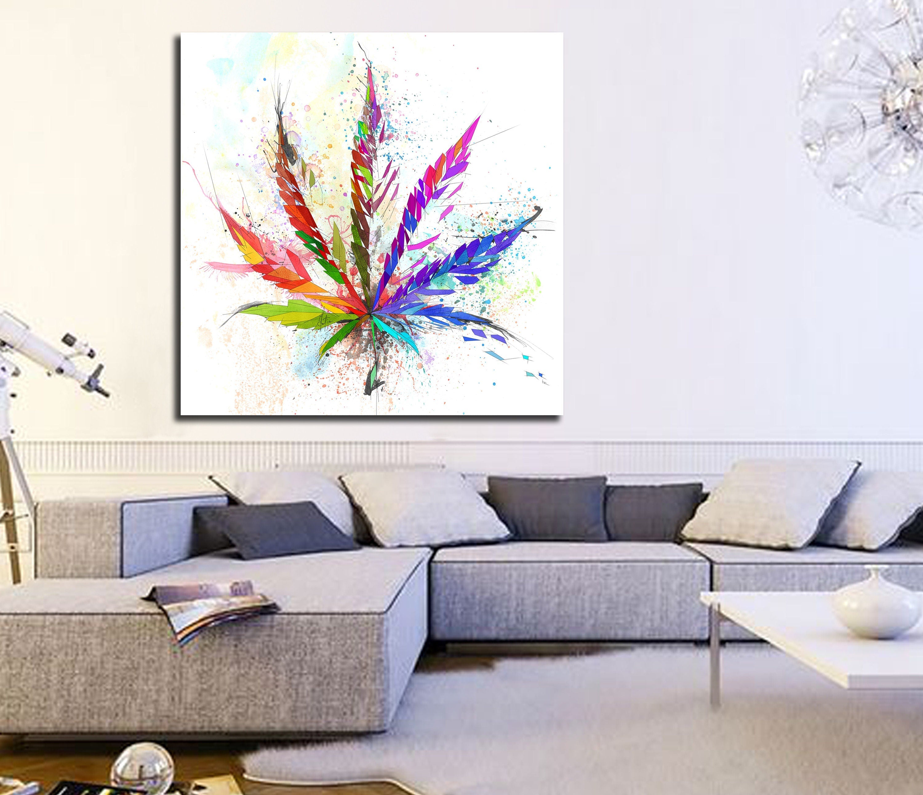 Abstract Canvas Wall Art