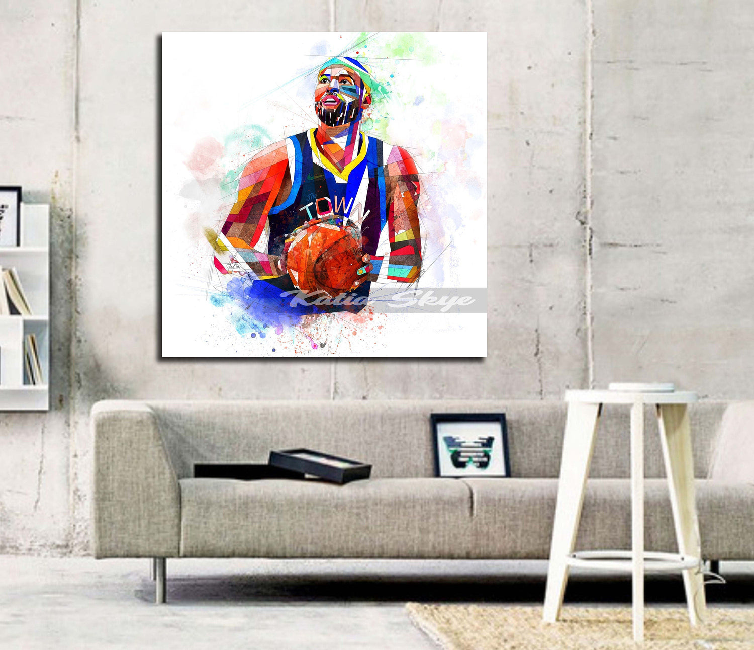 Demarcus Cousins basketball wall art