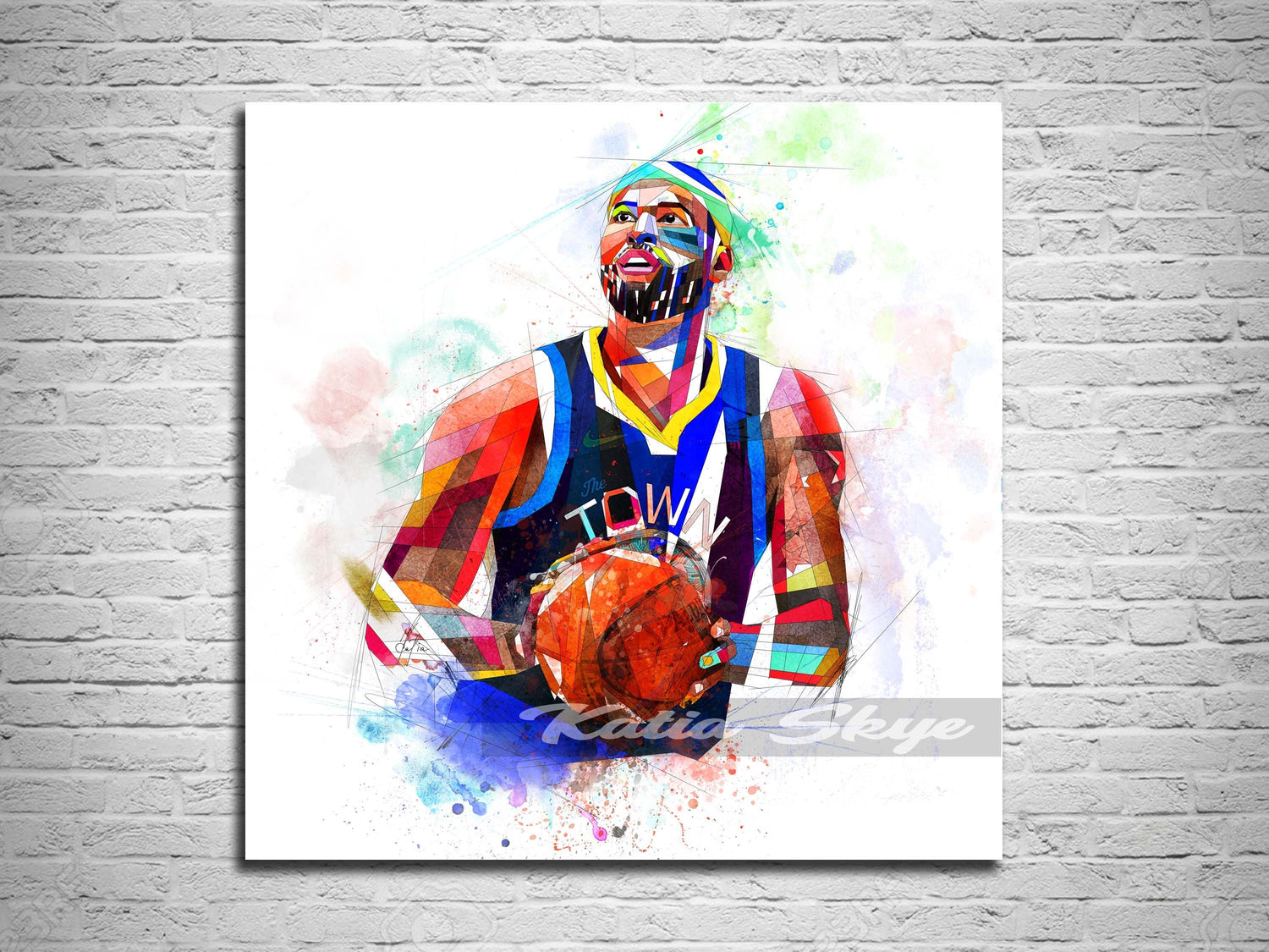 Fan Art Poster Demarcus Cousins Sacramento Kings Poster 