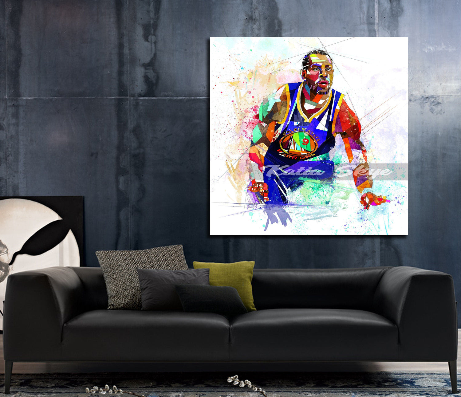 Andre Igoudala basketball wall art