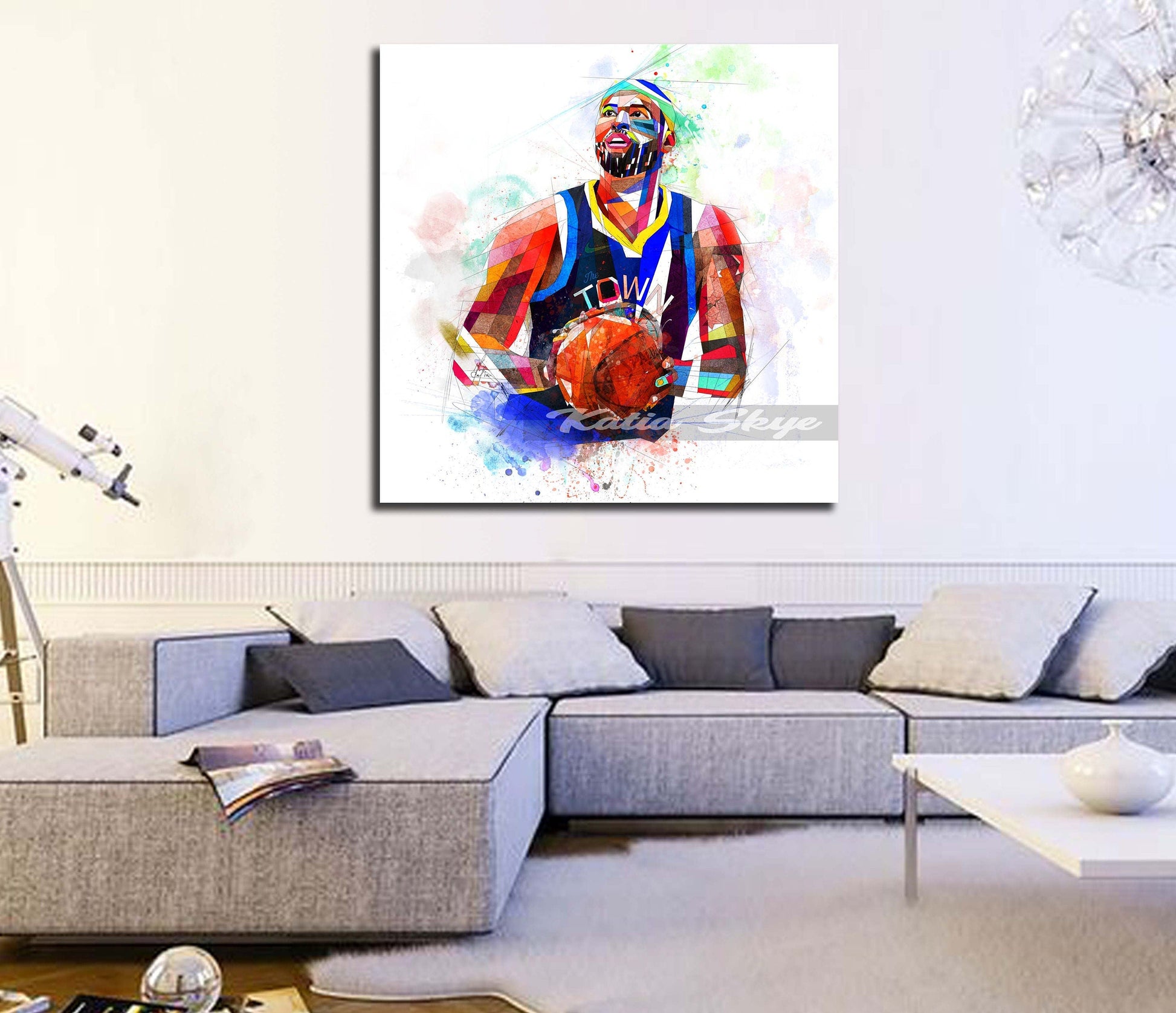 DeMarcus Cousins Canvas Wall Art