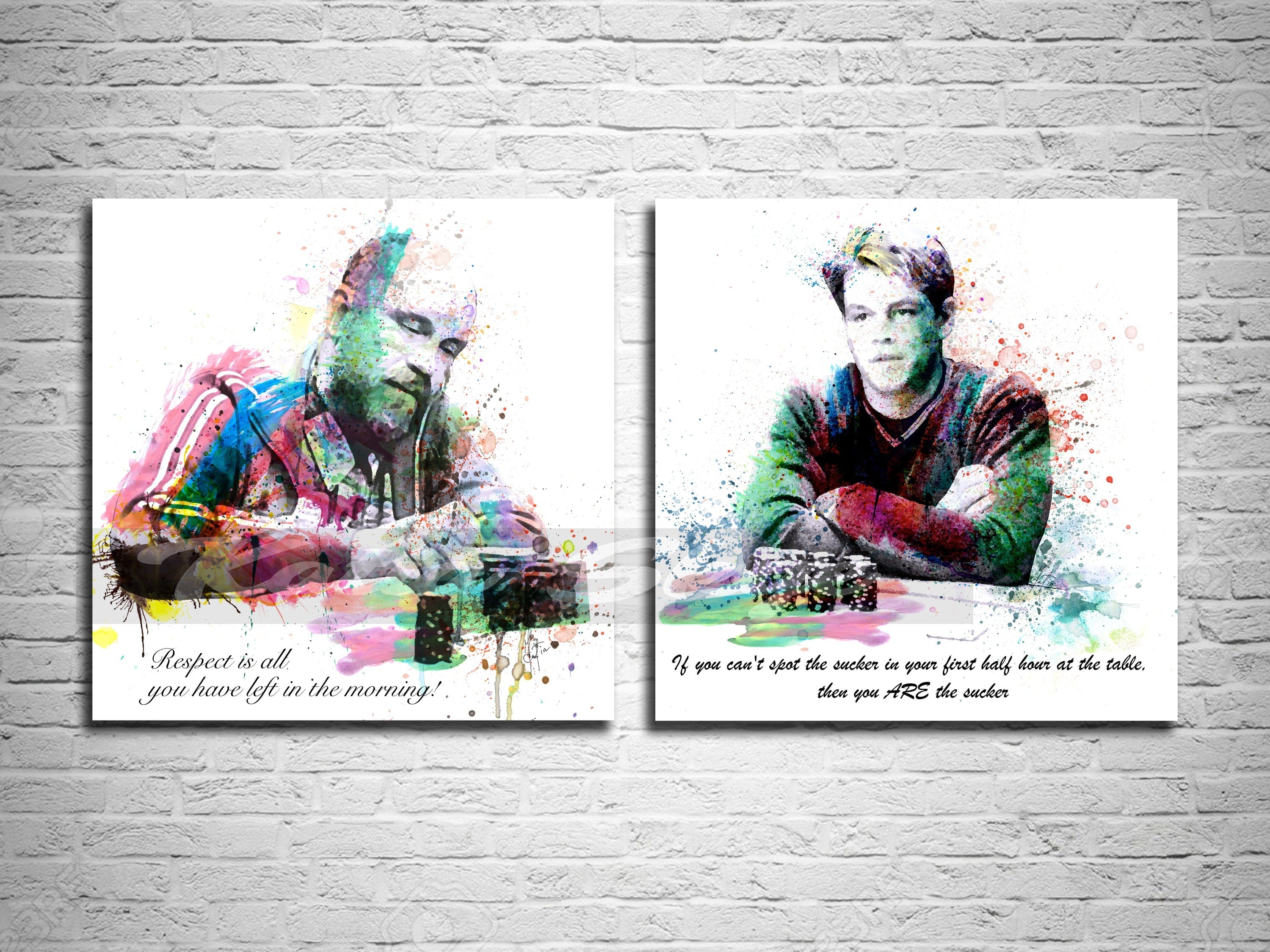 canvas print teddy kgb