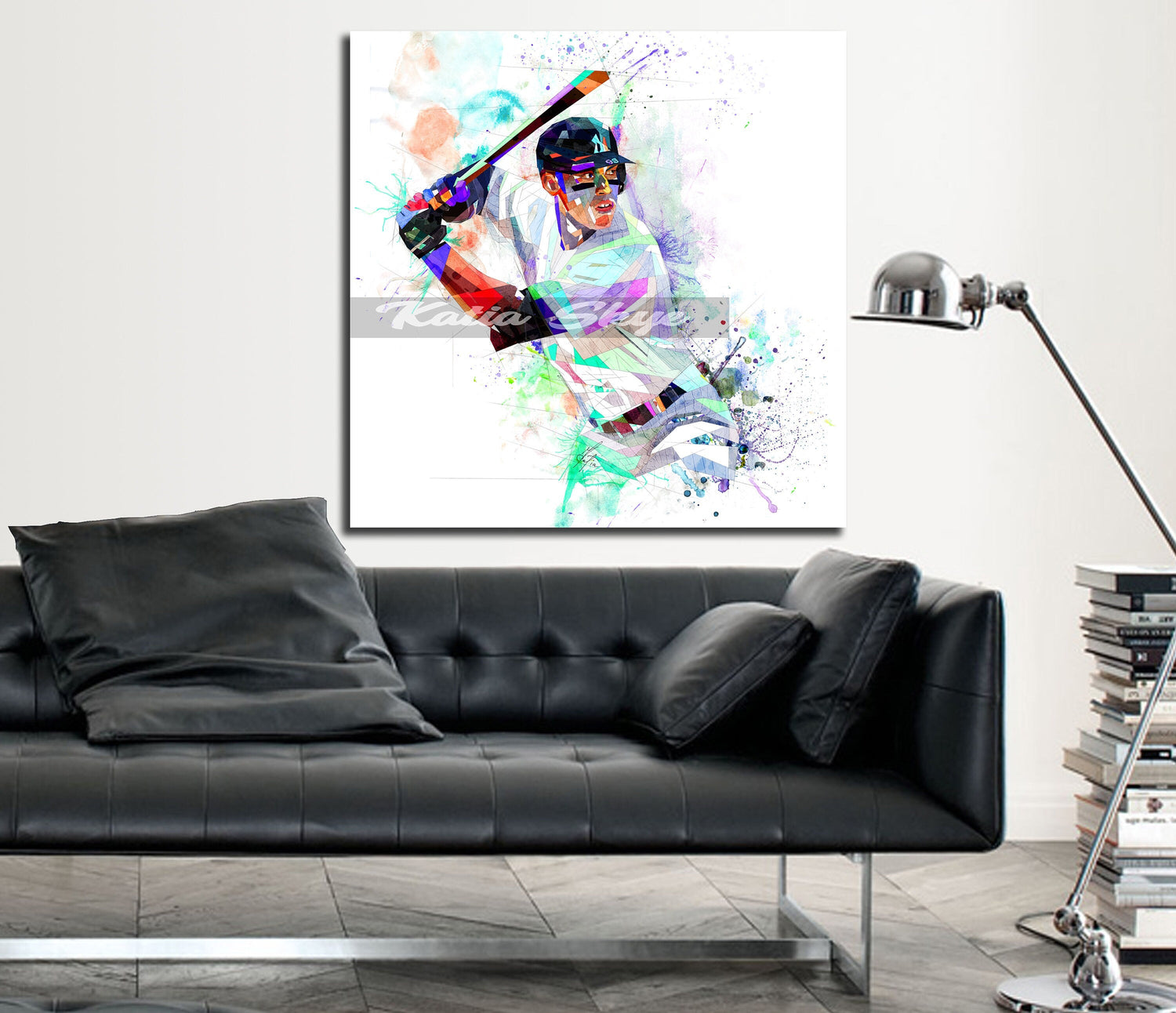 New York Yankees players wall art