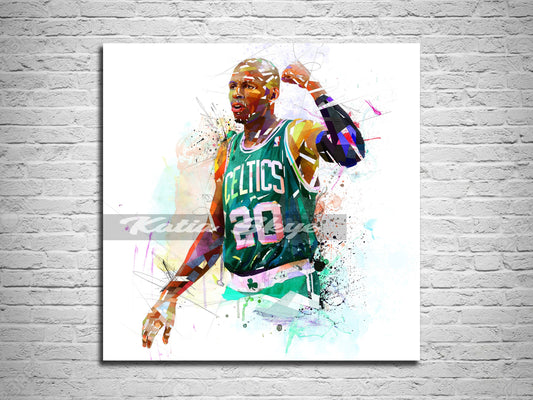 Buy Canvas Print Kobe Bryant (Back) Lakers Poster Wall Art - KatiaSkye