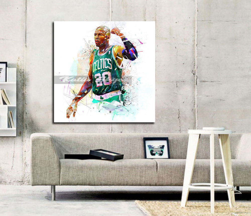 Ray Allen canvas print wall art