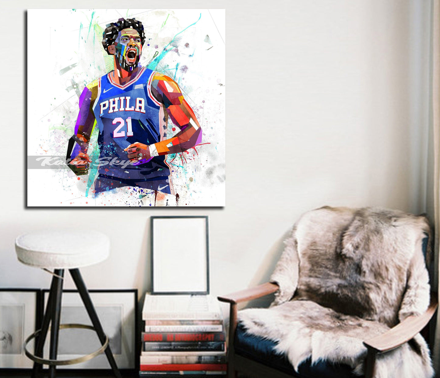Joel Embiid canvas print
