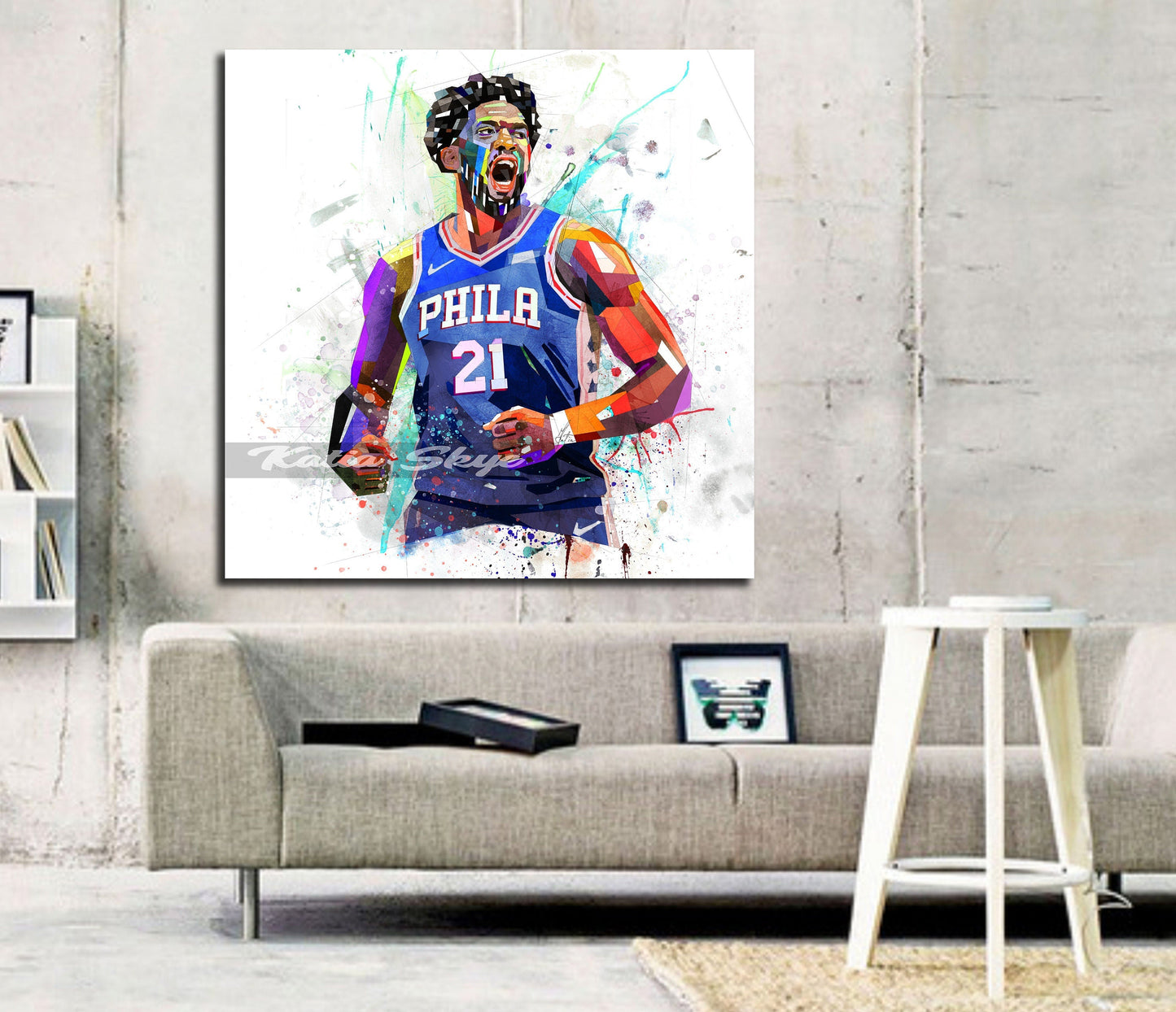 Joel Embiid wall art