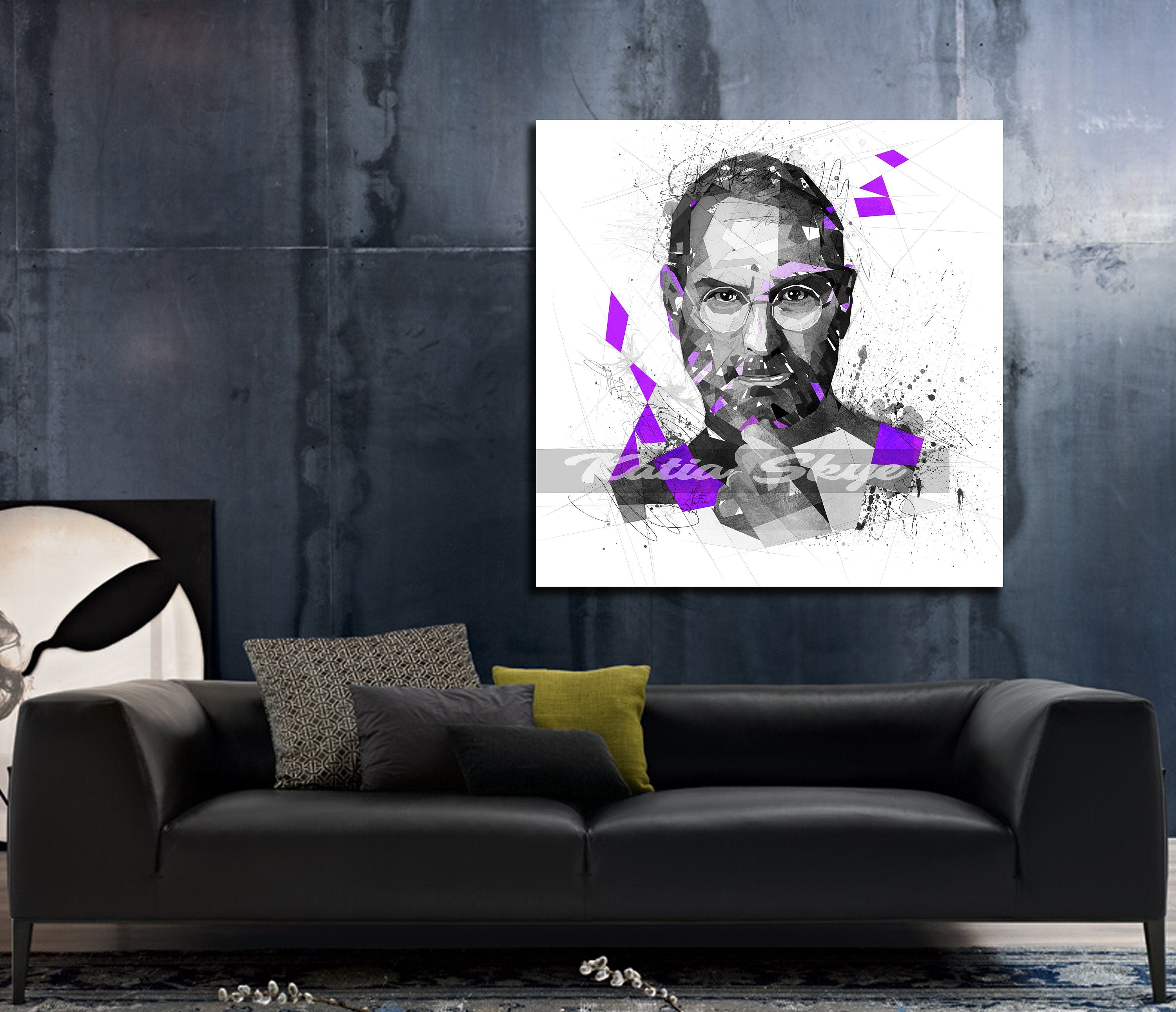 Steve Jobs Canvas Wall Art