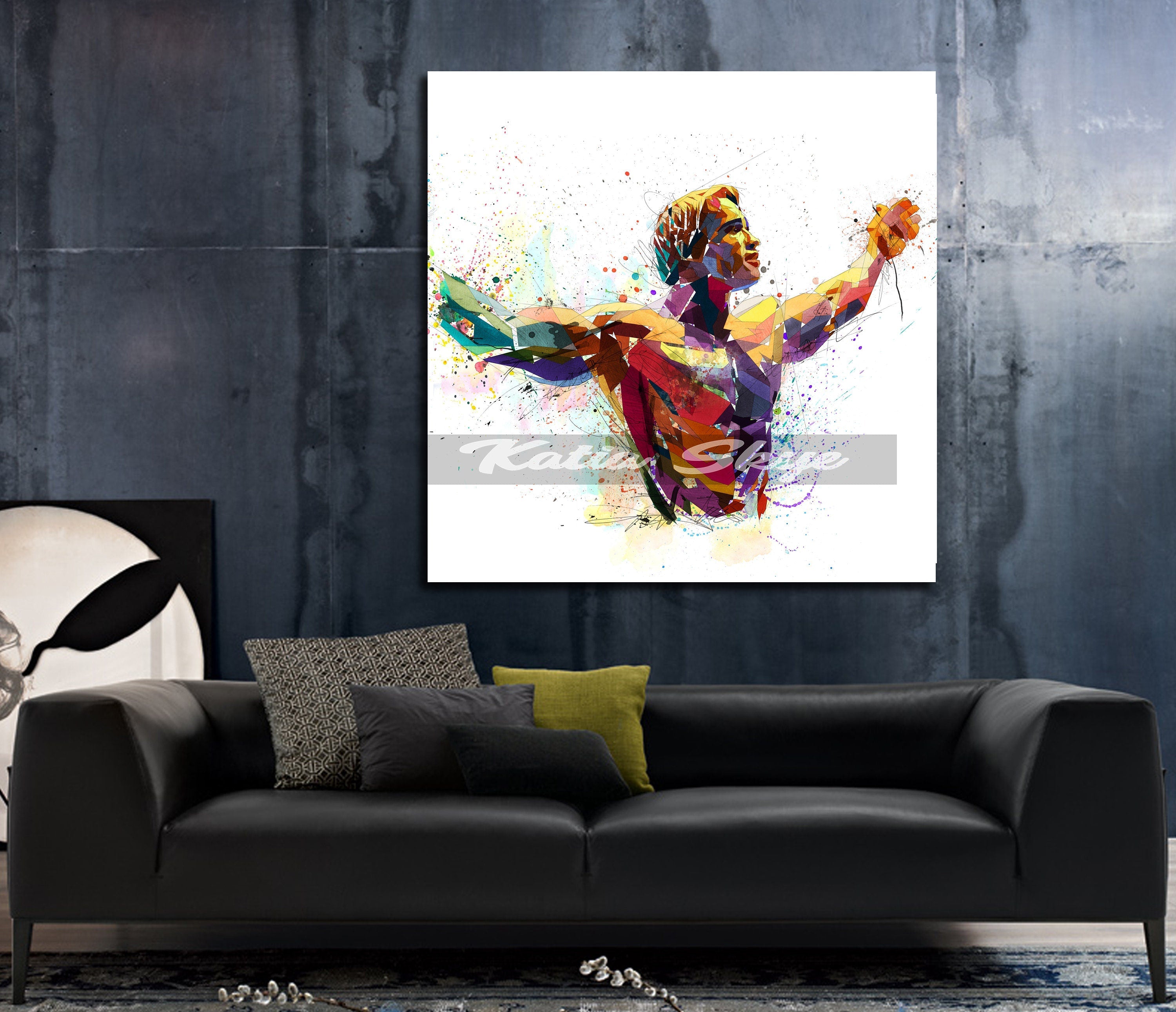 Canvas Print Arnold Schwarzenegger Bodybuilding Wall Art