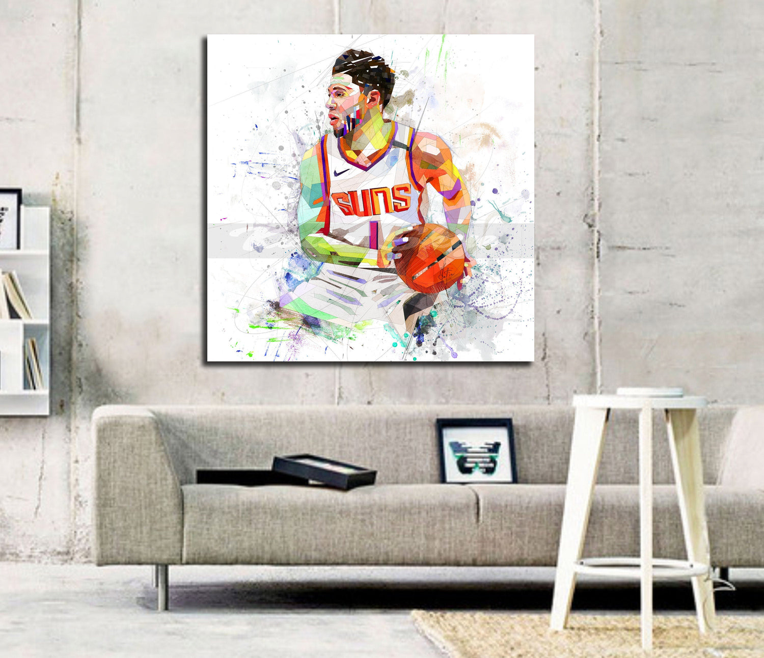 Davin Booker canvas print