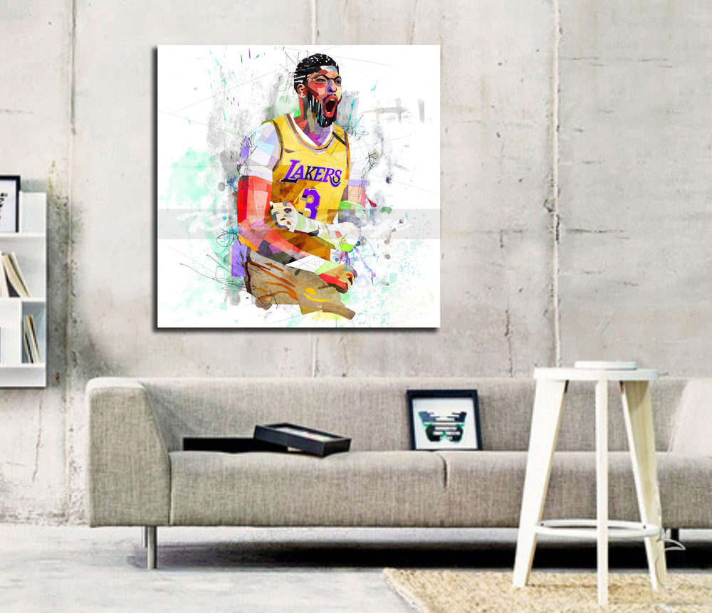 Anthony Davis canvas print wall art