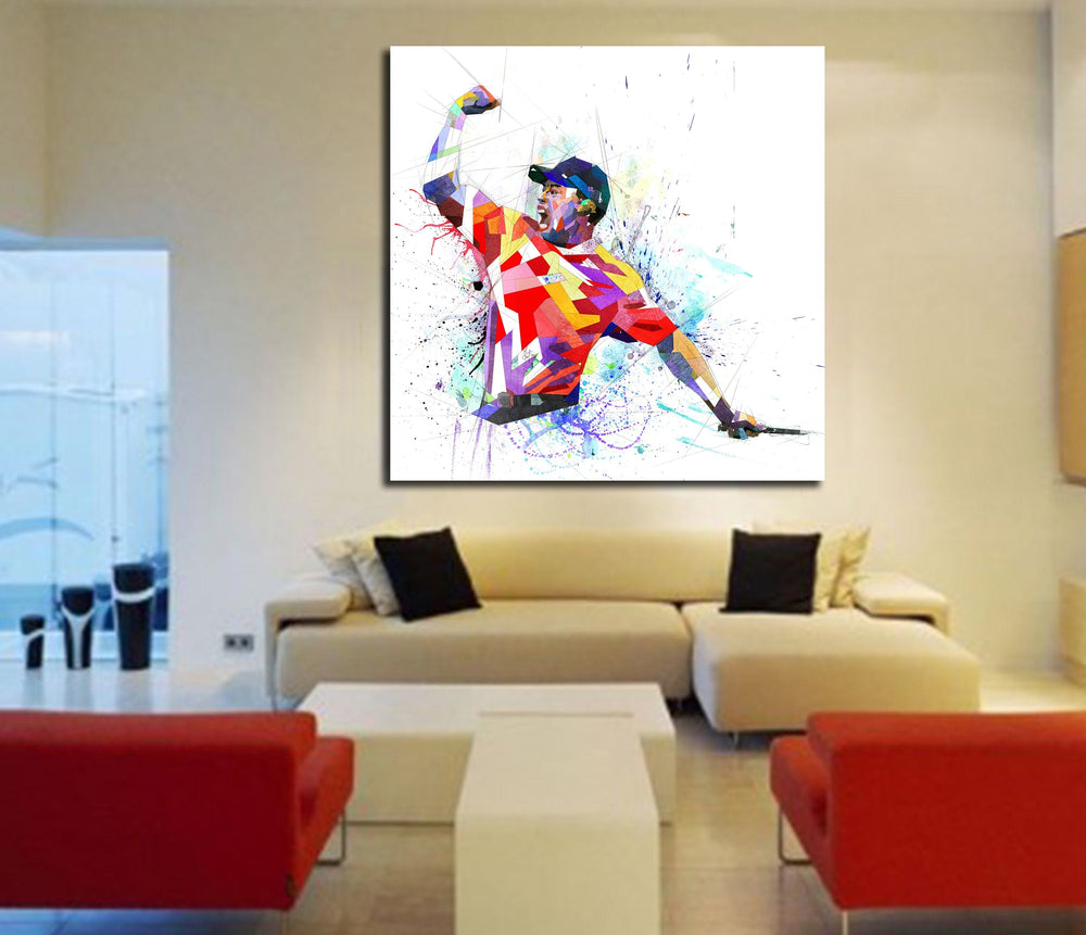 Tiger Woods canvas print wall art