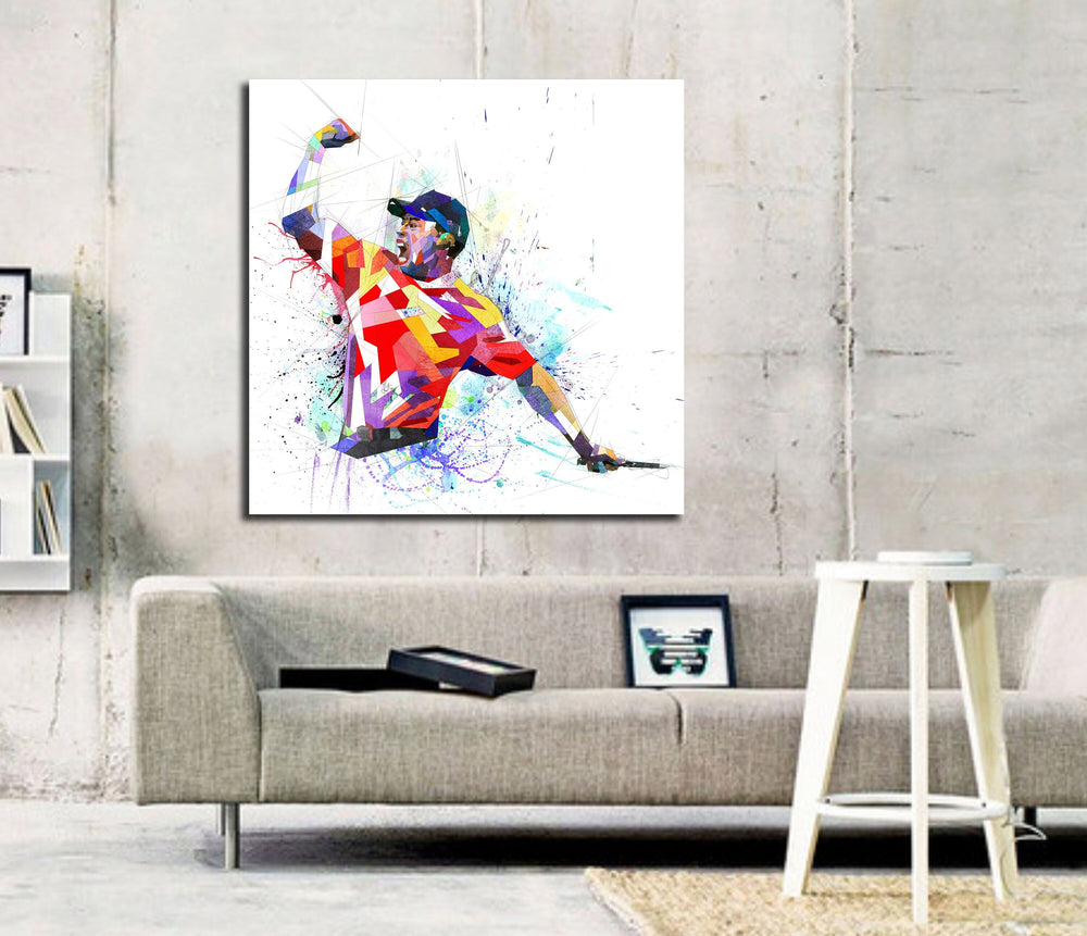 Tiger Woods wall art canvas