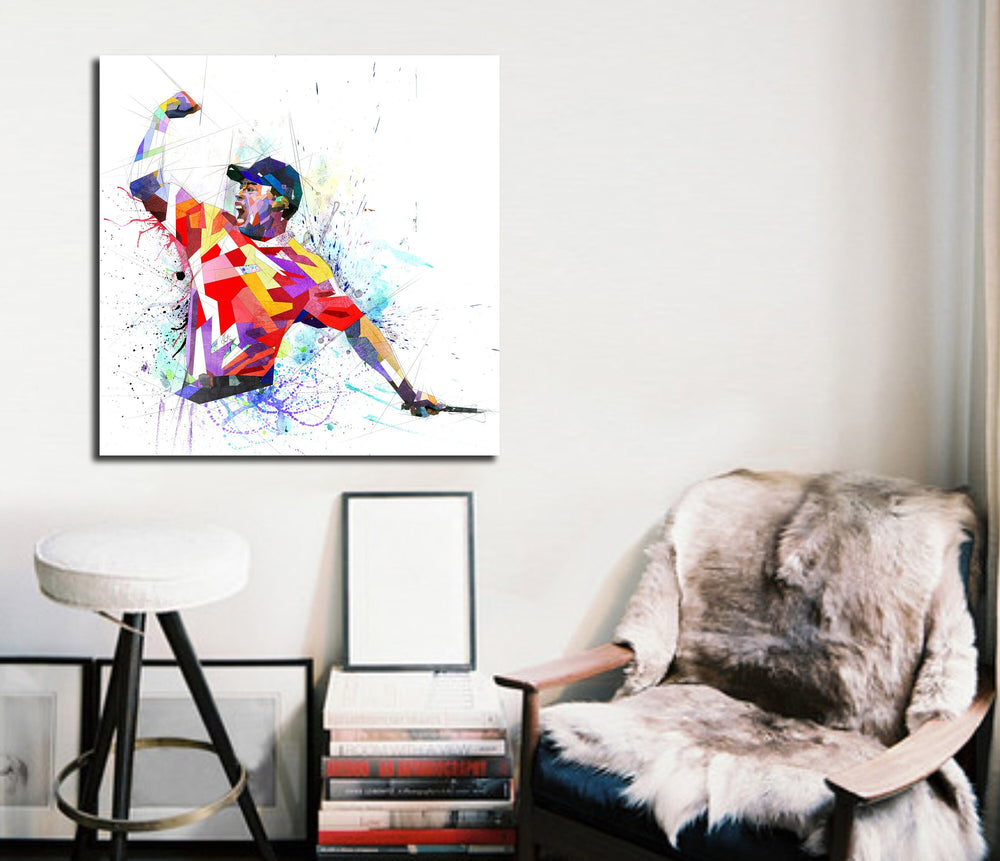 Tiger Woods wall art