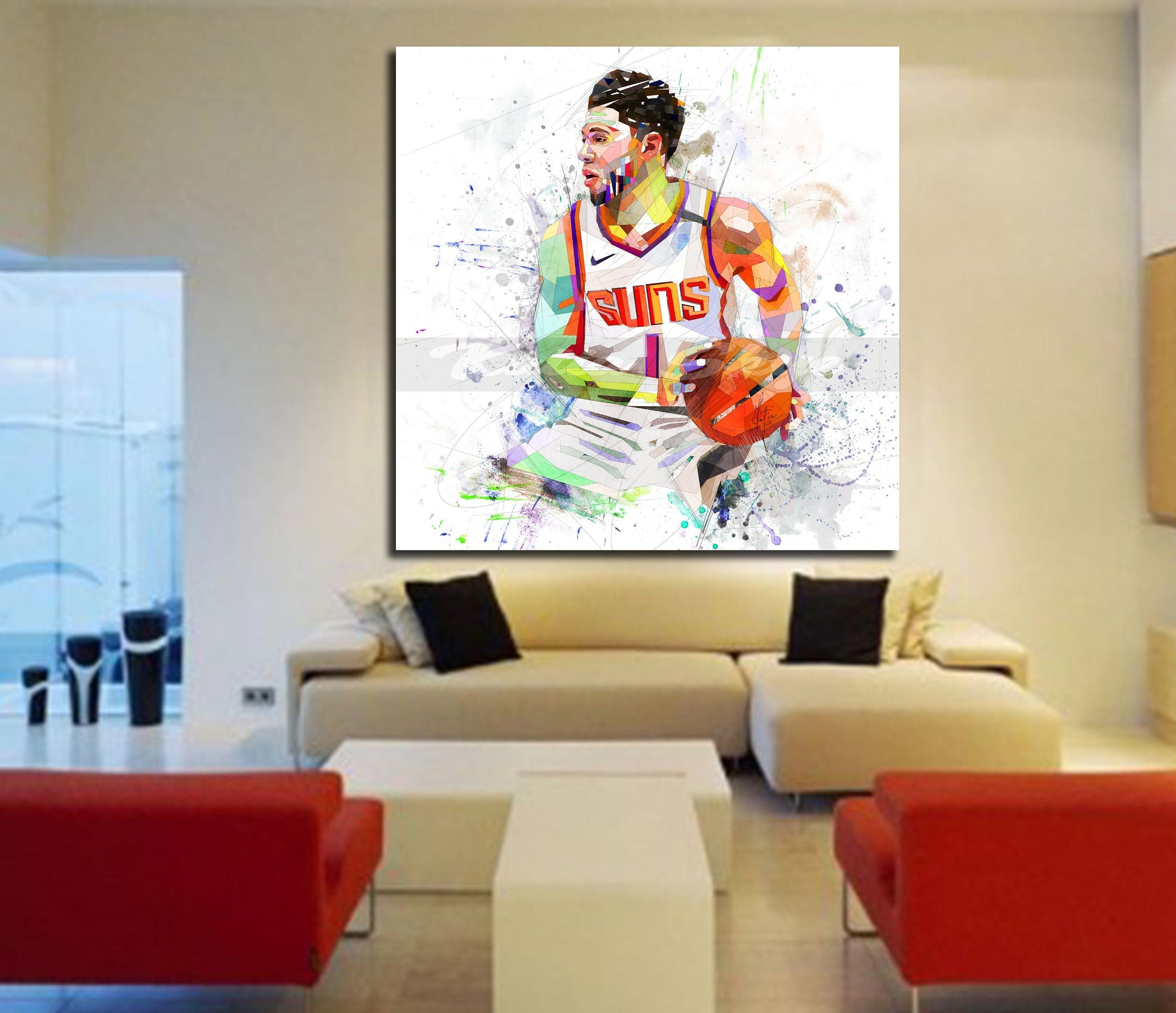 Davin Booker Canvas Wall Art