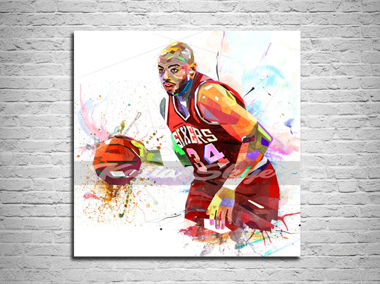 Charles Barkley wall art