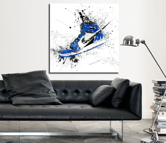 basketball sneakers wall art