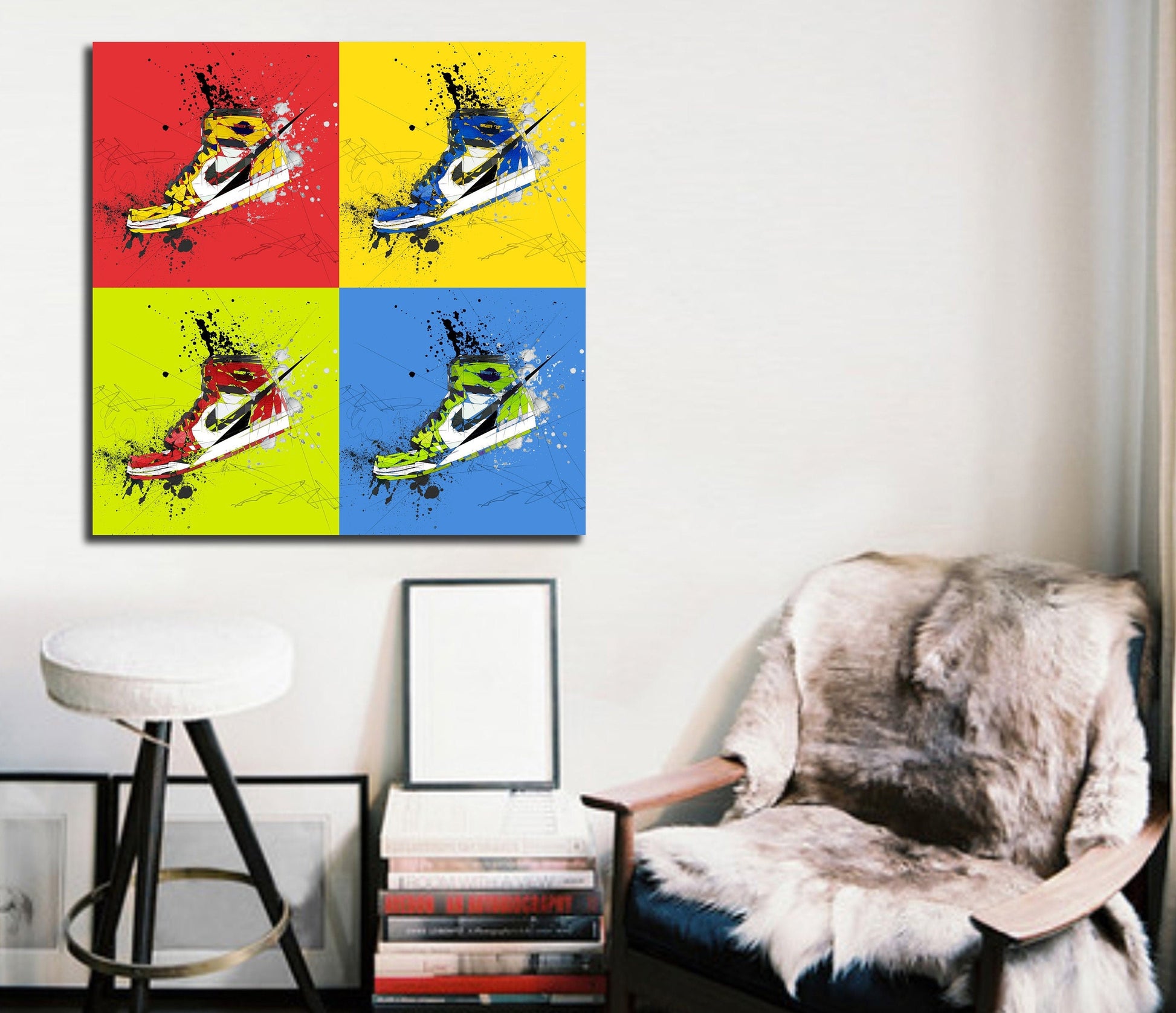 Shoes Canvas Print