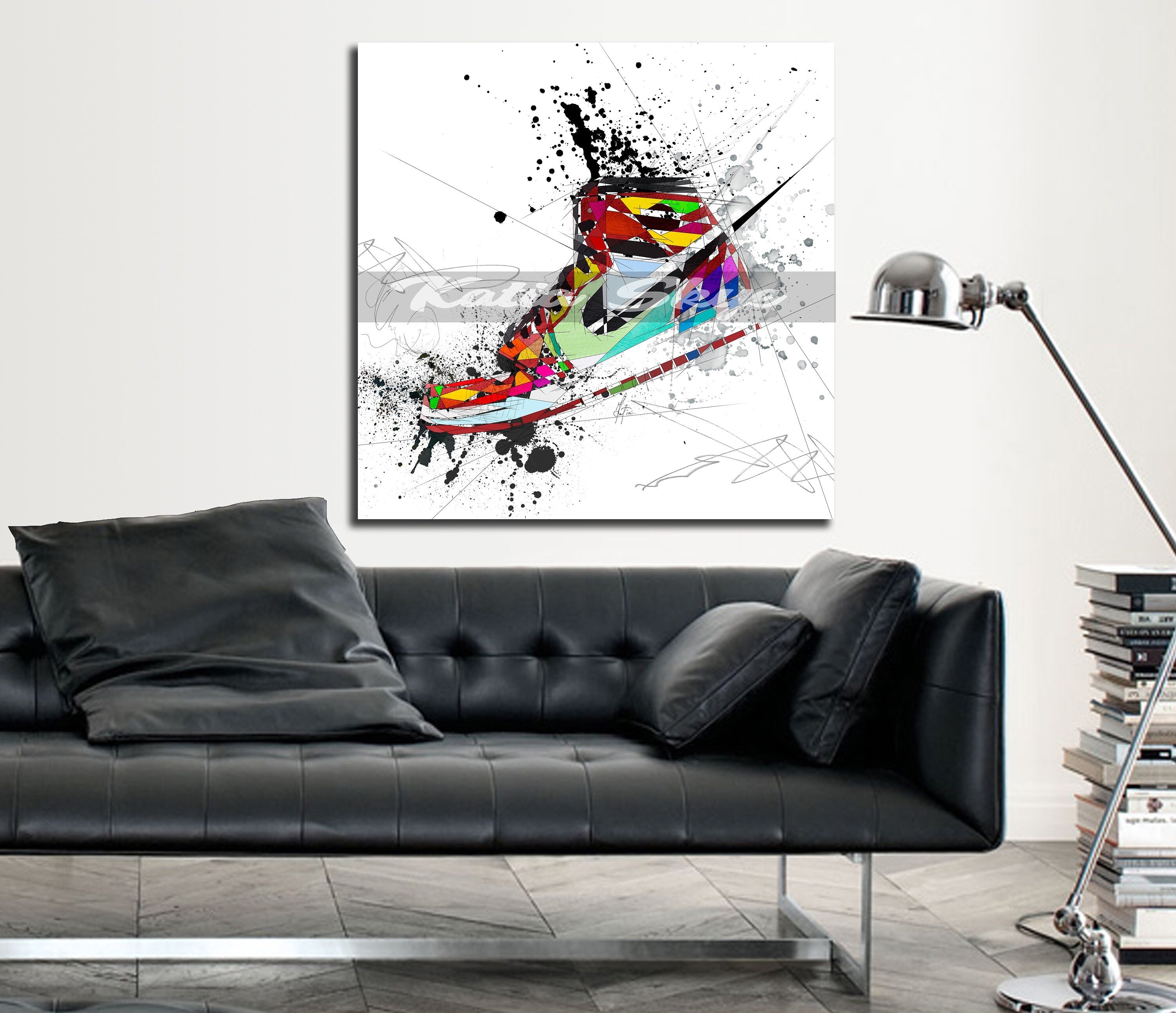Air Jordan Sneaker canvas print