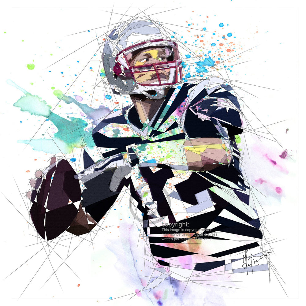 Tom Brady canvas print