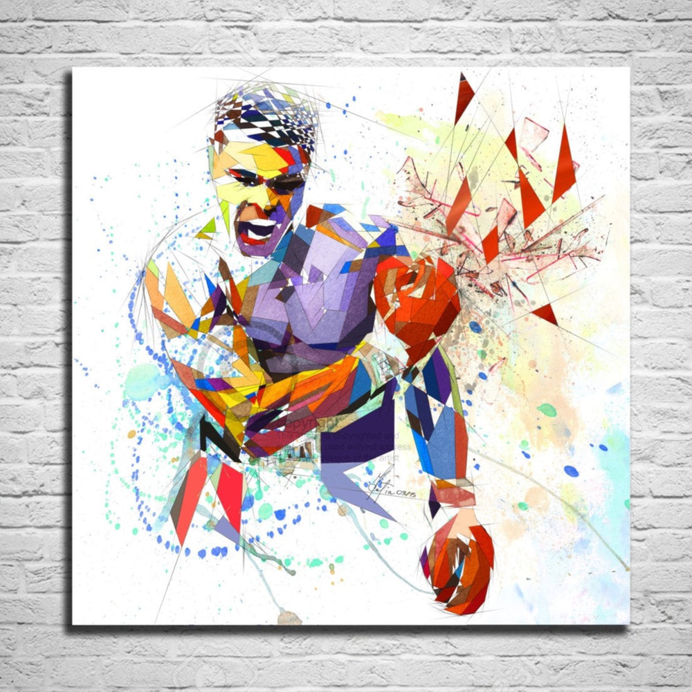 Muhammad Ali wall art